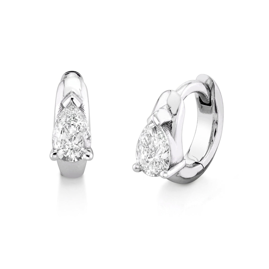Mini Drop Diamond Earrings