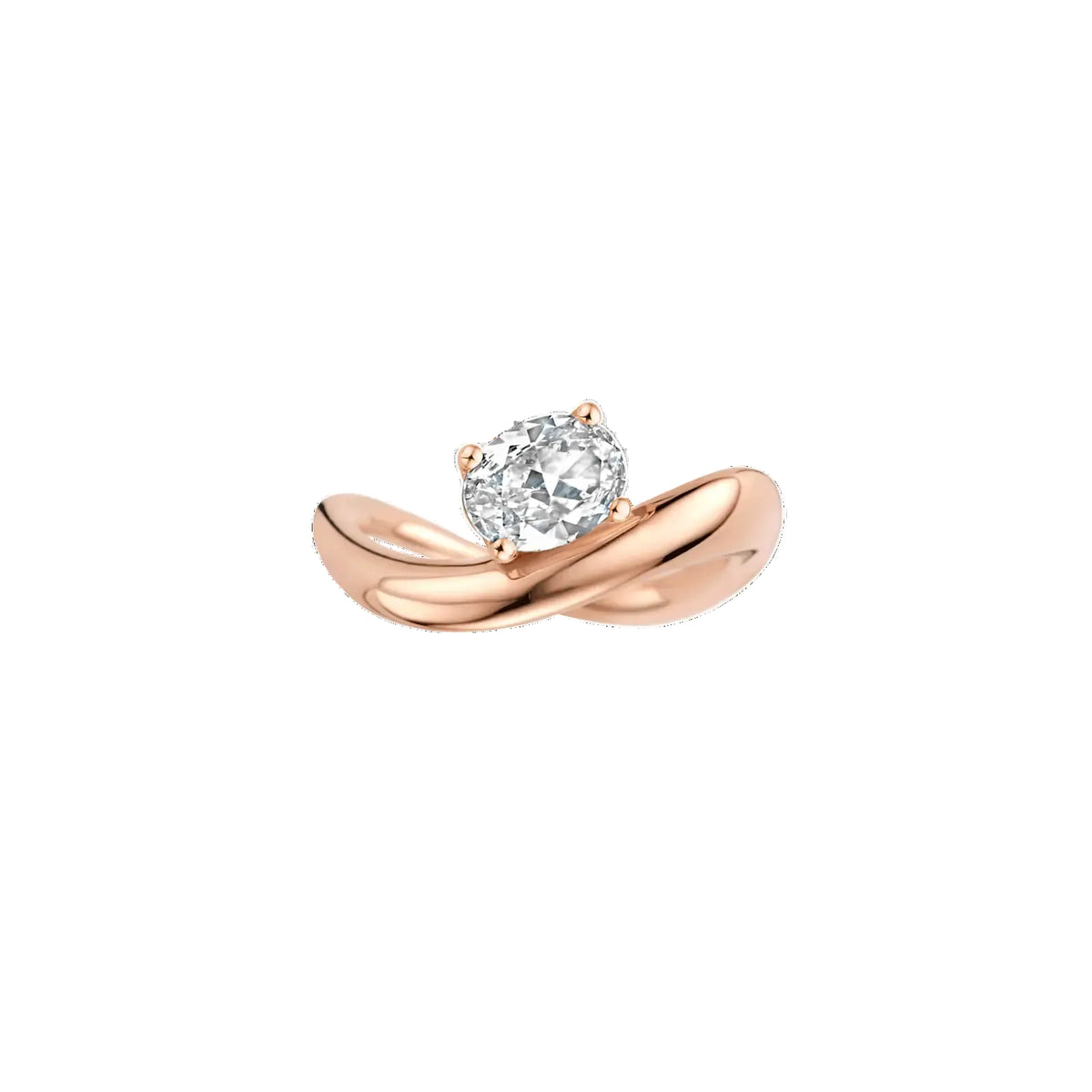 Evara Oval Diamond Ring