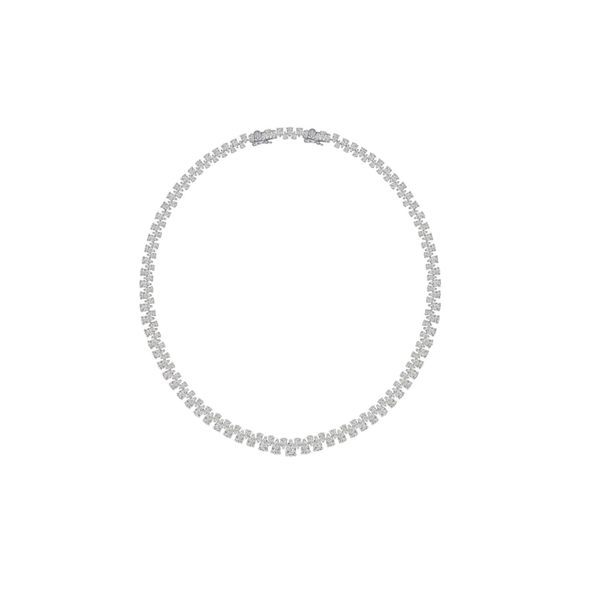Riviera Pear Shape Diamond Necklace