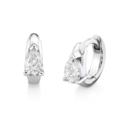 Mini Drop Diamond Earrings
