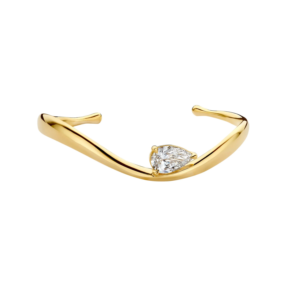 Astra Floating Pear Bangle