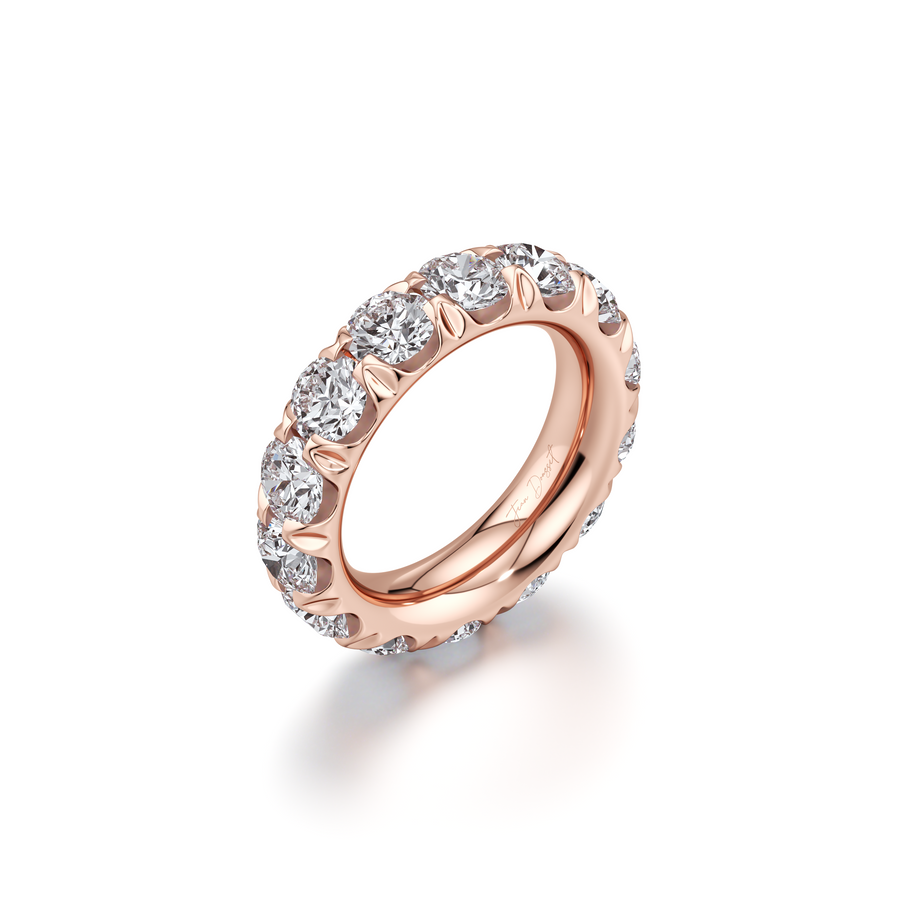 Round Diamond Eternity Band 50 pointers