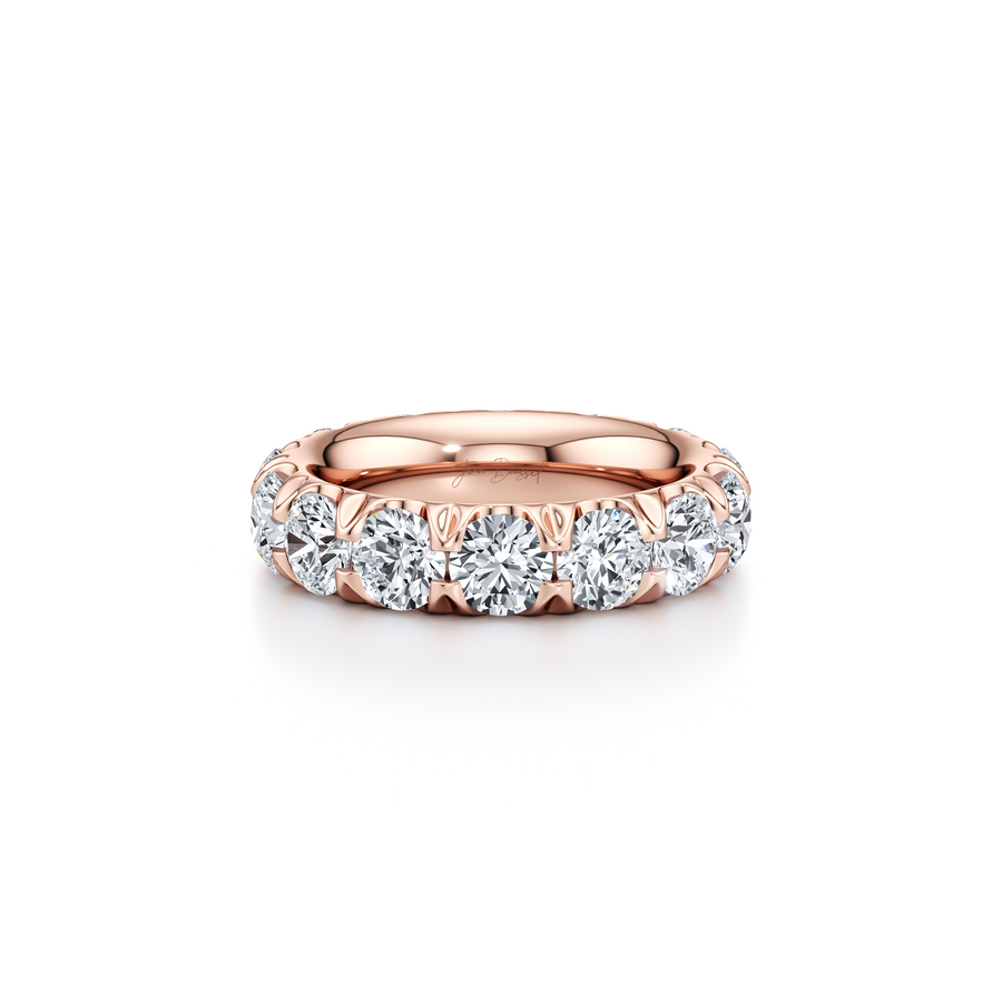 Round Diamond Eternity Band 50 pointers