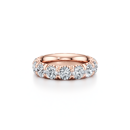 Round Diamond Eternity Band 50 pointers