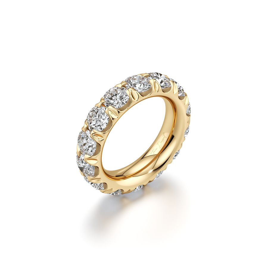 Round Diamond Eternity Band 50 pointers