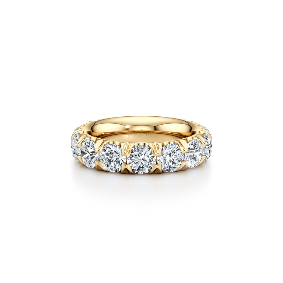 Round Diamond Eternity Band 50 pointers