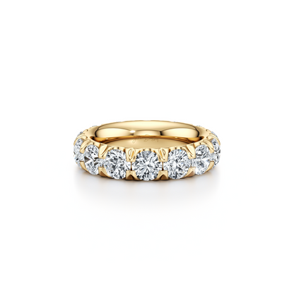 Round Diamond Eternity Band 50 pointers