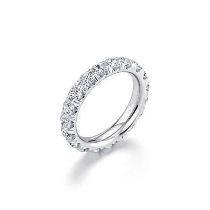 Round Diamond Eternity Band 15 pointers