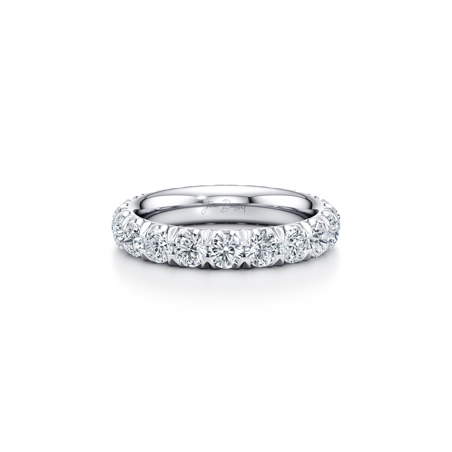 Round Diamond Eternity Band 15 pointers