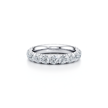 Round Diamond Eternity Band 15 pointers