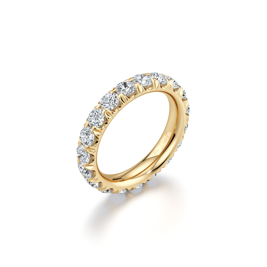 Round Diamond Eternity Band 15 pointers