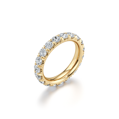 Round Diamond Eternity Band 15 pointers