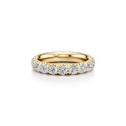 Round Diamond Eternity Band 15 pointers