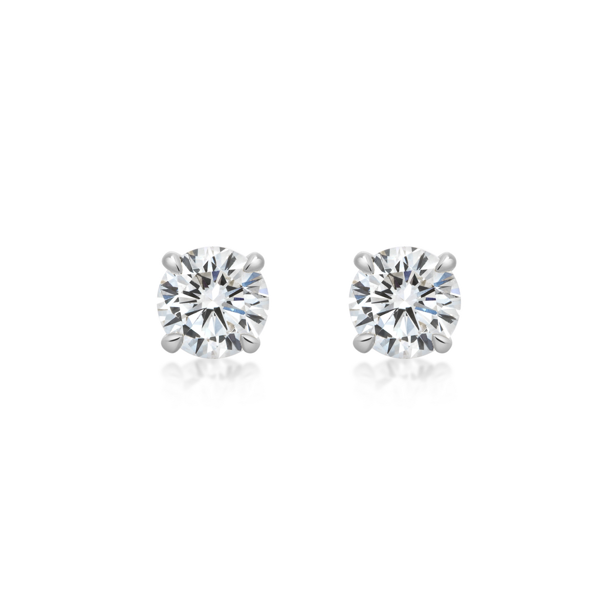 Round Diamond Studs