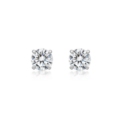 Round Diamond Studs