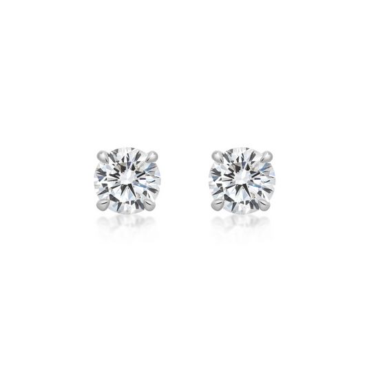 Round Diamond Studs