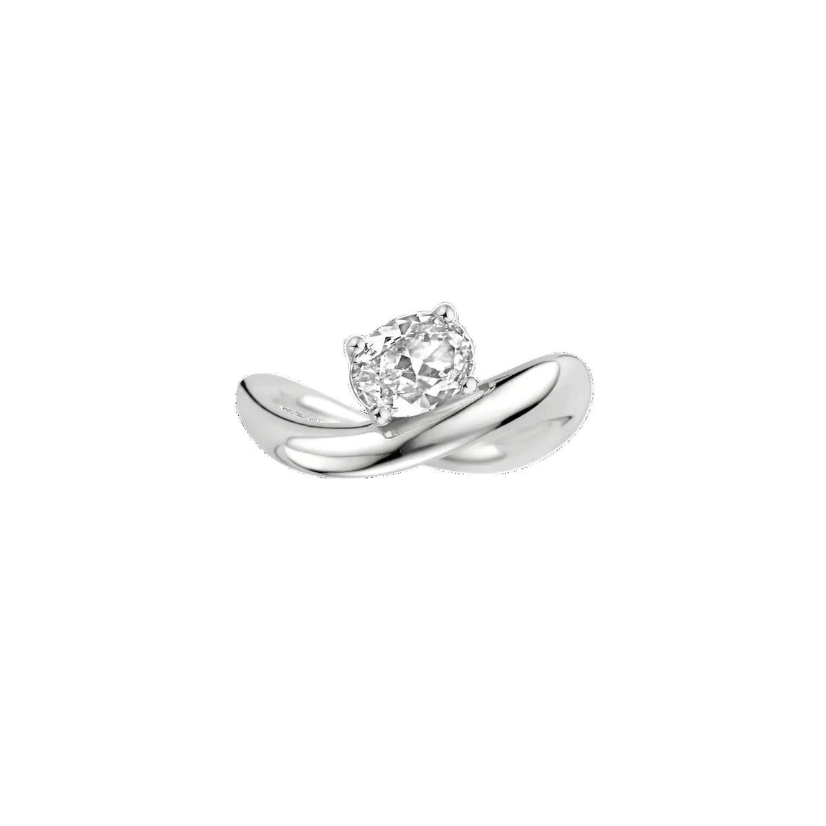 Evara Oval Diamond Ring