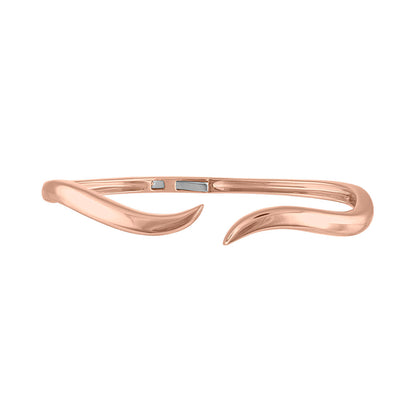 WAVE GOLD BANGLE