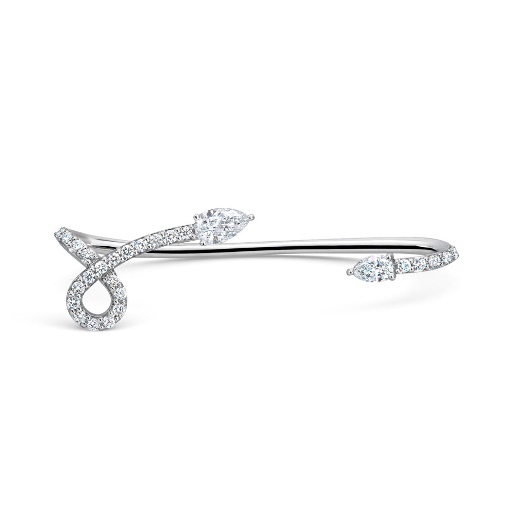 Lola Spear Pear Diamond Ear Cuff