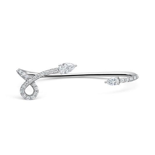 Lola Spear Pear Diamond Ear Cuff
