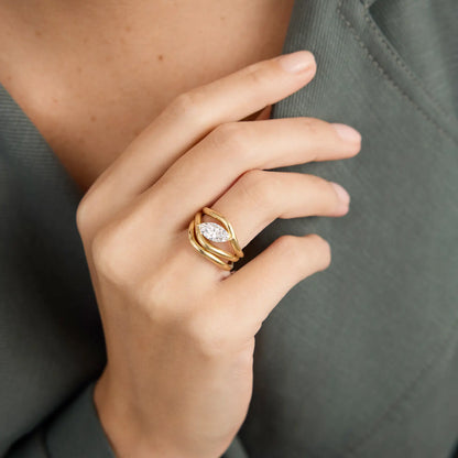 Navara Marquise Diamond Ring