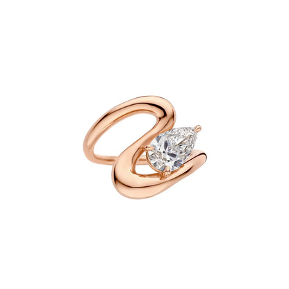 Ondine Pear Diamond Ring