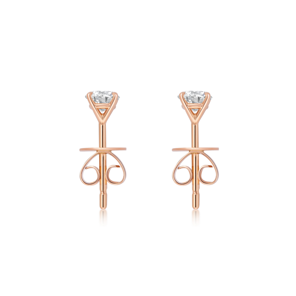 Round Diamond Studs