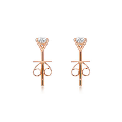 Round Diamond Studs