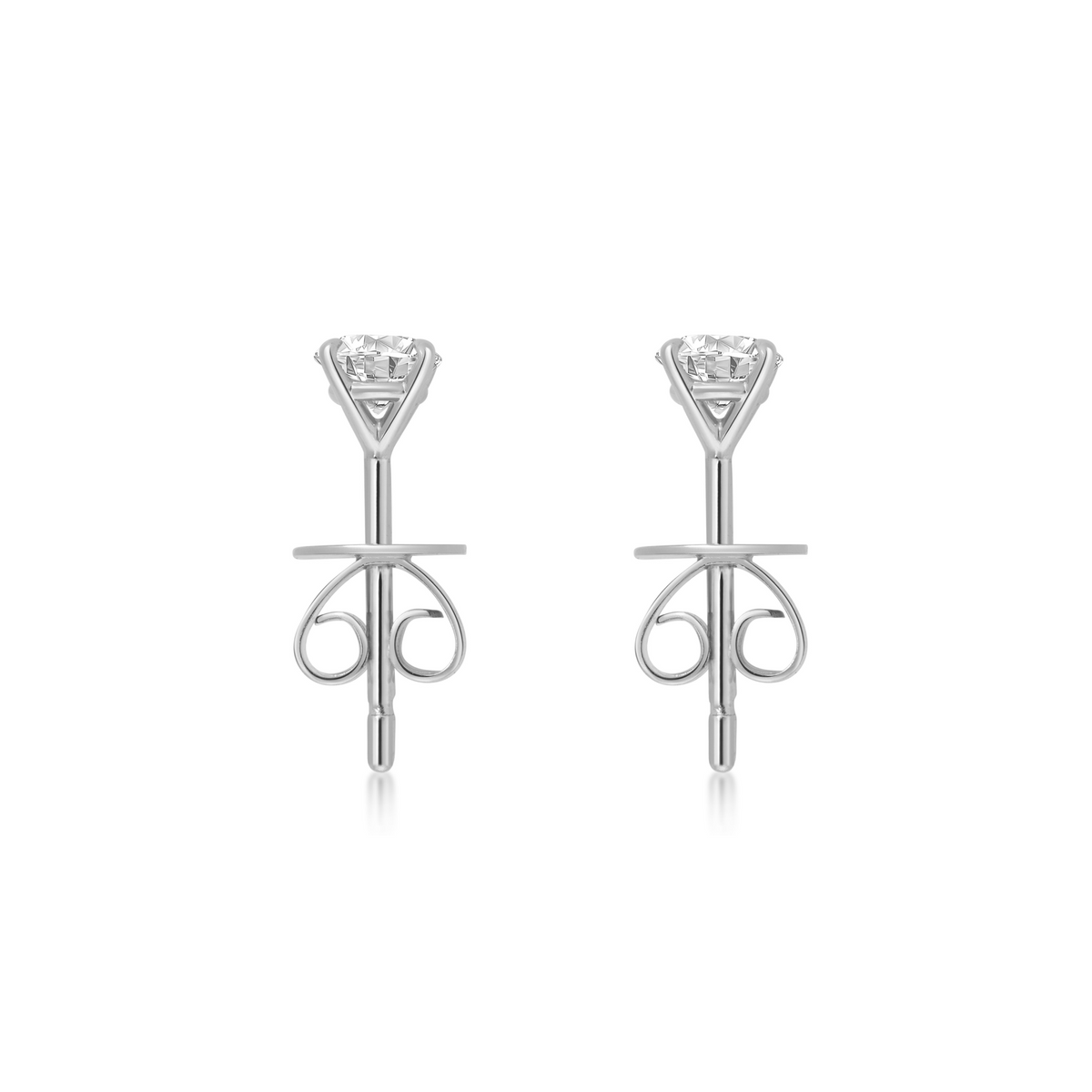 Round Diamond Studs