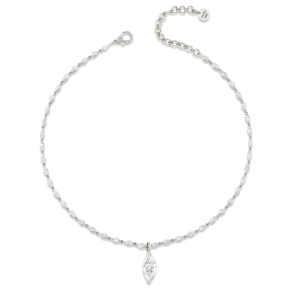 MARQUISE DROP NECKLACE