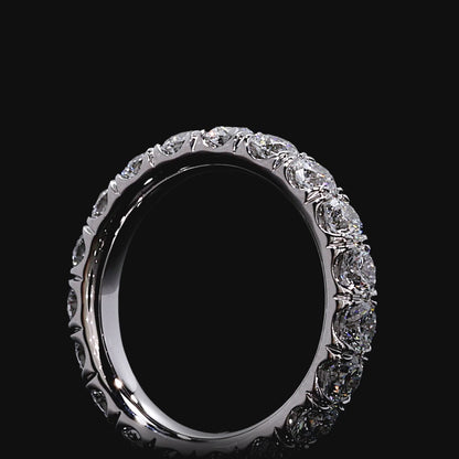 Round Diamond Eternity Band 15 pointers